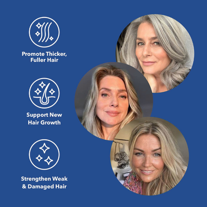 You lost the weight, don't lose your hair. Try Eloura HairRevive™ Roll on System, specifically designed for GLP-1, Mounjaro users.