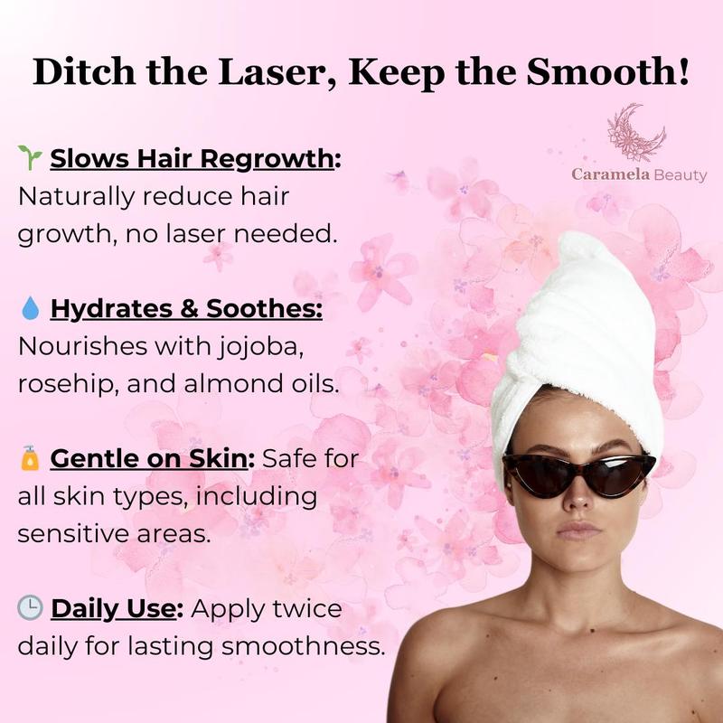 Eloura Cyperus Rotundus Oil for Natural Permanent Hair Reduction