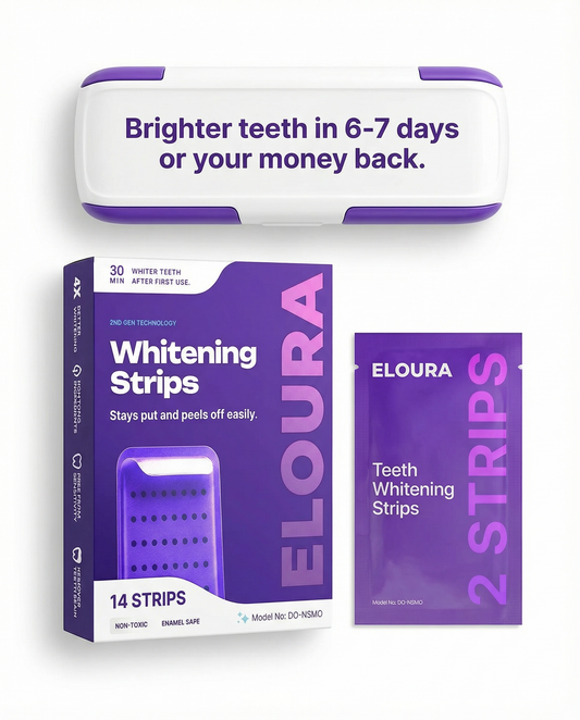 Eloura Purple Teeth Whitening Strips